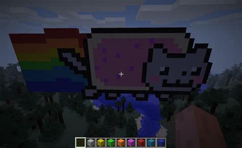 Nyan Cat In Minecraft By Pikachu07 On Deviantart