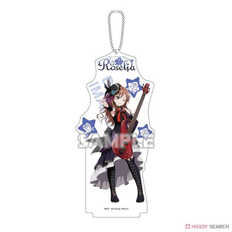 Bang Dream Girls Band Party Acrylic Stand Key Ring Lisa Imai Roselia