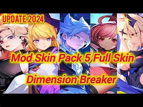 ROV แจกมอดสกนRov ลาสด สอนลง Mod Skin Dimension Breaker Pack