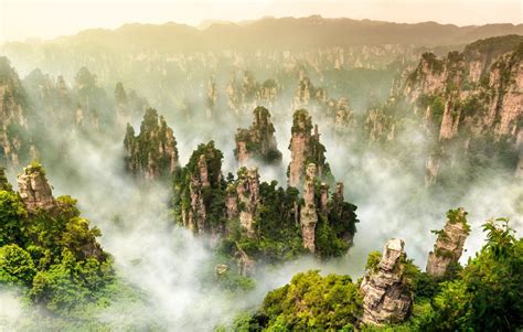 Zhangjiajie National Forest Park Official Ganp Park Page