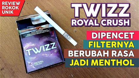 AMAZING Review Rokok TWIZZ ROYAL CRUSH Rokok Mild Masa Kini Bisa