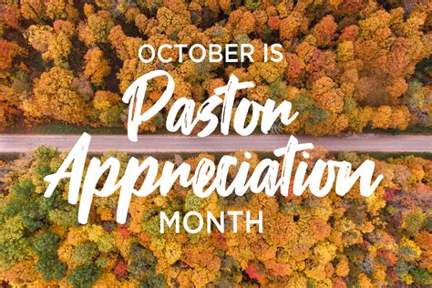 Appreciating Our Pastors