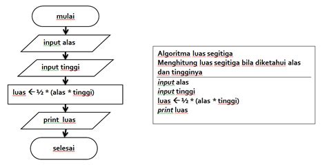 Detail Contoh Algoritma Menggunakan Bahasa Natural Pseudocode Dan Flowchart Koleksi Nomer 25