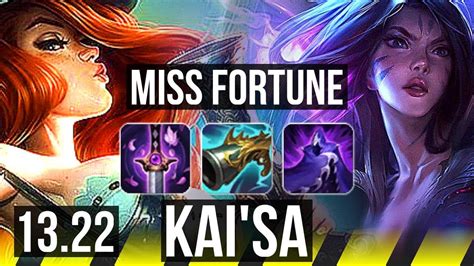 MISS FORTUNE Rell Vs KAI SA Neeko ADC 5 9M Mastery 1900 Games