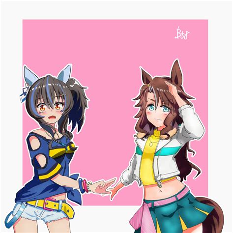 デスクトップ壁紙 アニメの女の子 Uma Musume Pretty Derby horse girls 動物の耳 Mejiro