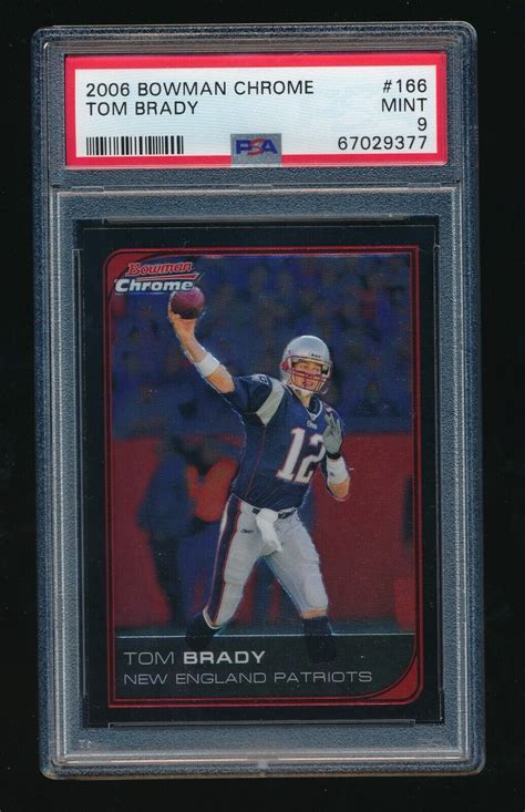 2006 Bowman Chrome 166 Tom Brady For Sale Online EBay