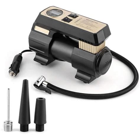 Pompe À Air Électrique 12V Portable Car Digital Air Pump Gonfleur De