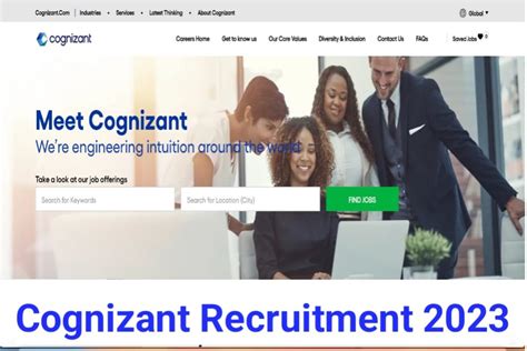 Cognizant Recruitment 2023