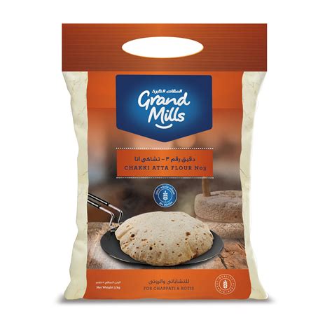 Buy Grand Mills Chakki Atta Whole Wheat Flour 5kg Online At Desertcart