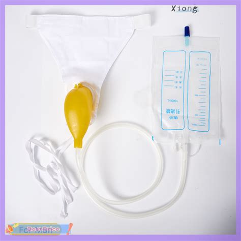 Xiong Male Female Reusable Urine Bag Urinal Pee Holder Collector Urinary Incontinence Lazada