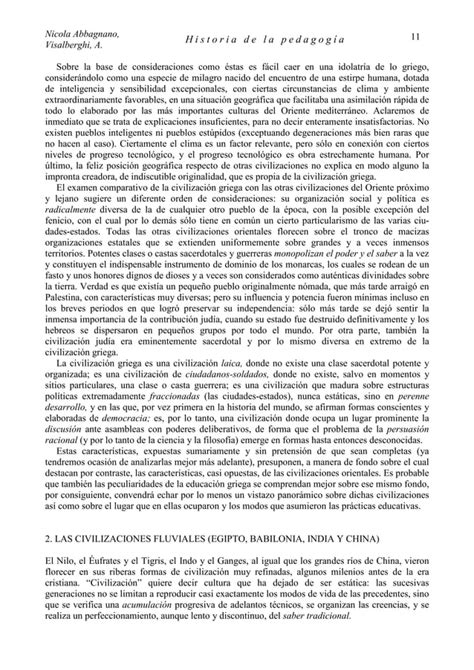 Historia De La Pedagogia Pdf