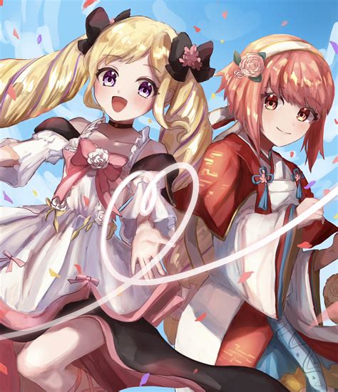 Elise Sakura Sakura And Elise Fire Emblem And More Drawn By