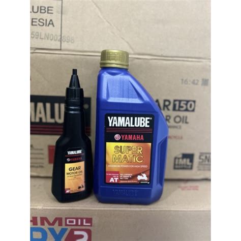 Jual Paket Yamalube Oli Super Matic L Oli Gardan Yamalube Ml