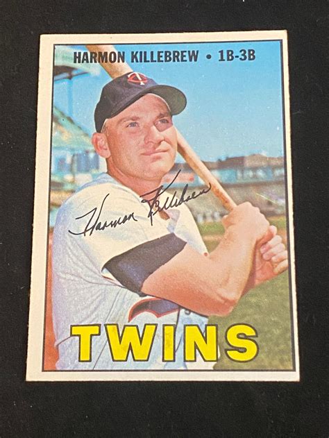 Sold Price VGEX 1967 Topps Harmon Killebrew 460 Baseball Card