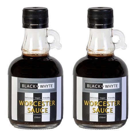 2 Pack Homemade Worcester Sauce Black By Whyte