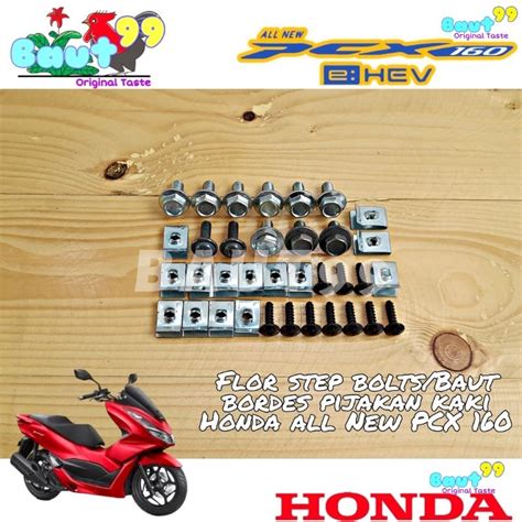 Jual Baut Bordes Pijakan Kaki Floor Step Bolts Honda All New Pcx