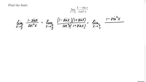 Finding The Limit Of A Trigonometric Function With A Removable