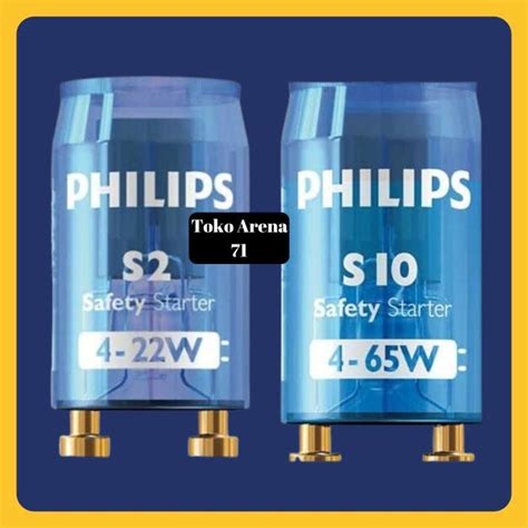 Jual STARTER LAMPU TL NEON / STARTER PHILIPS S2 S10 / STATER PHILIPS ...