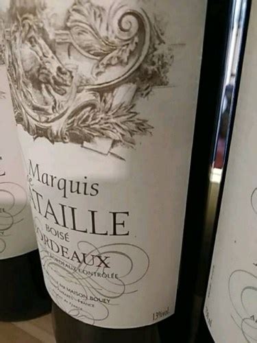 Marquis De Bataille Bois Bordeaux Vivino Us