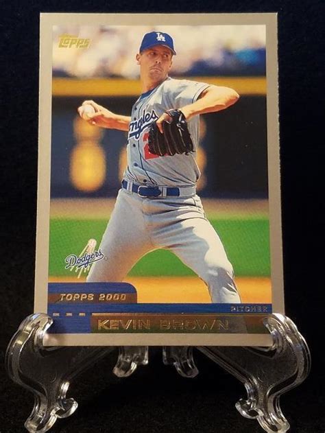 Kevin Brown Los Angeles Dodgers Topps Baseball Card Ebay