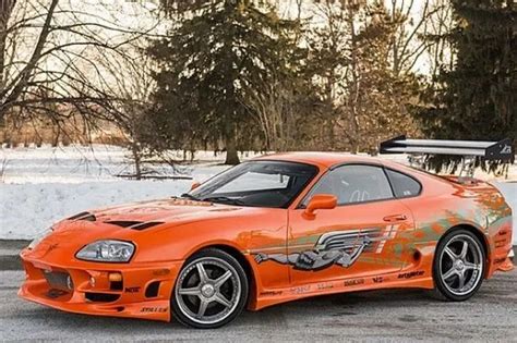 Paul Walkers Toyota Supra Sold At Auction As Iconic Fast And Furious Car Goes For £120000