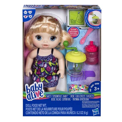 Baby Alive Sweet Spoonfuls Blonde Baby Doll Girl Walmart Canada