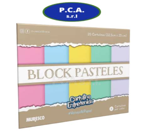 Block Cart Entret Muresco X Pastel Pca Distribuidora