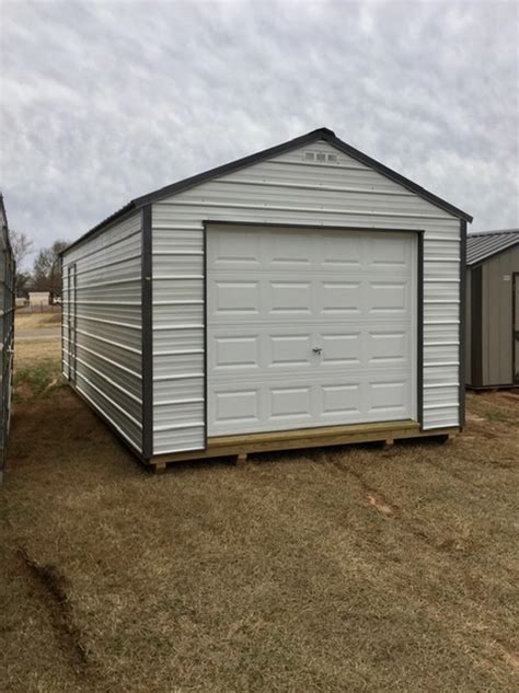 Detached Metal Garage Buildings for Sale in Oklahoma