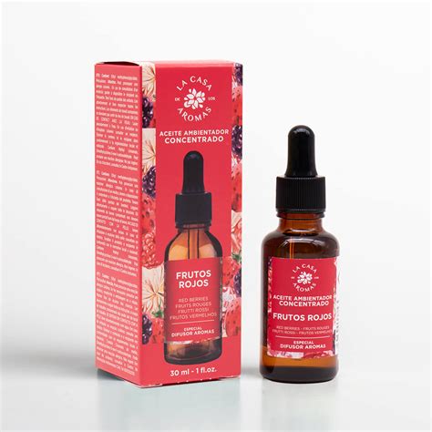 Aceite Esencial Frutos Rojos Ml La Casa De Los Aromas