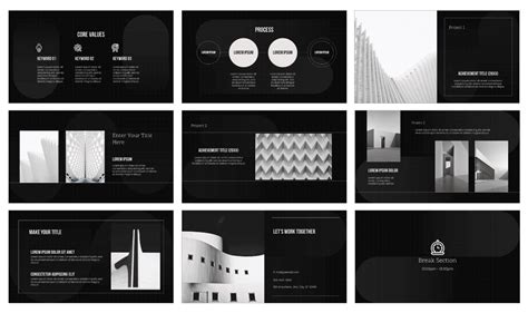 Architecture Portfolio PowerPoint Template