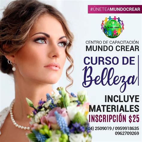 Curso De Belleza Integral Capacitaciones Mundo Crear