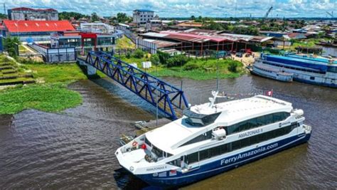 Perú Se Apresta Para Operar Nuevo Ferry Para Ruta Fluvial Iquitos Santa Rosa Portalportuario