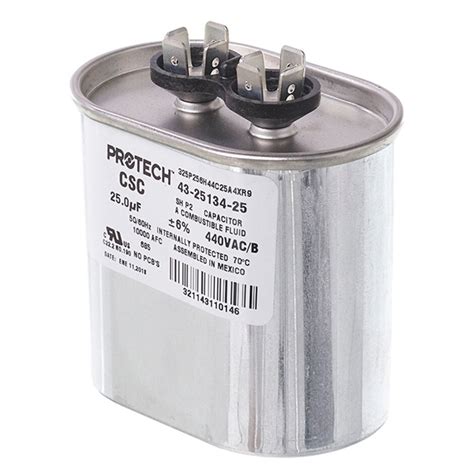 25 MFD X 440 Run Capacitor 43 25134 25 JustCapacitors