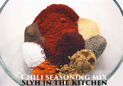 Chili Seasoning Mix | Slyh in the Kitchen