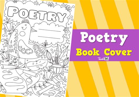 Book Cover Poetry V1 Teacher Resources And Classroom Games