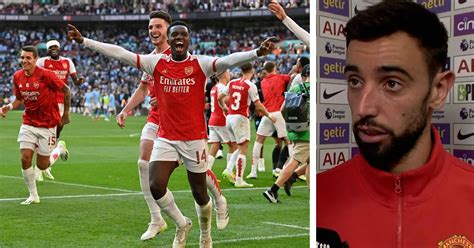 Man United Captain Fernandes Names One Arsenal Player Among His