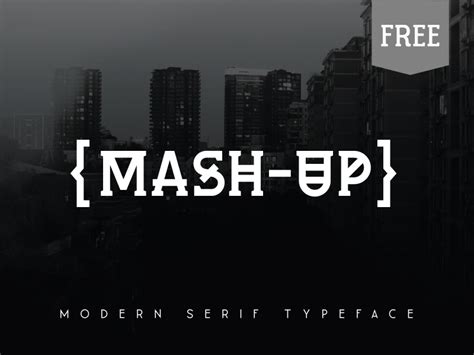 Mash Up Free Font By Ilyas Yunusov On Dribbble