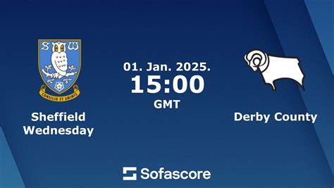 Sheffield Wednesday Vs Derby County Live Score H H And Lineups Sofascore