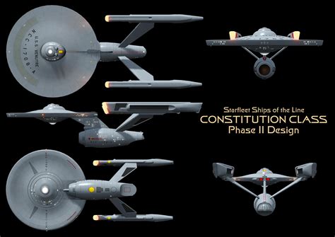 Constitution Class Phase 2 Refit High Resolution By Enethrin On Deviantart