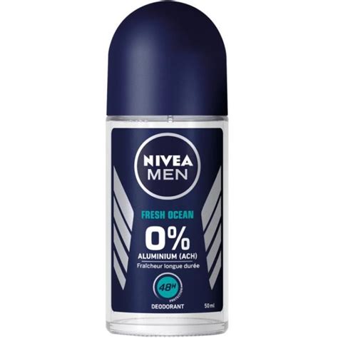 NIVEA Déodorant homme bille fresh ocean 50ml Cdiscount Au quotidien