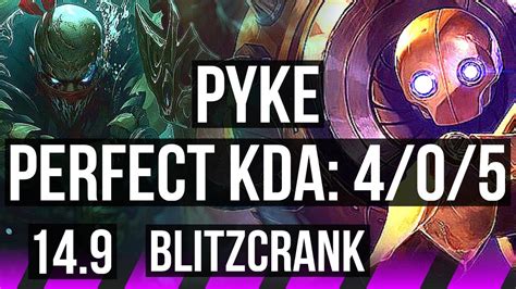 PYKE Ezreal Vs BLITZCRANK Kai Sa SUP 4 0 5 500 Games EUW