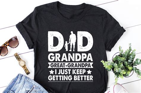 Dad Grandpa Great Grandpa Graphic By T Shirt Design Bundle · Creative