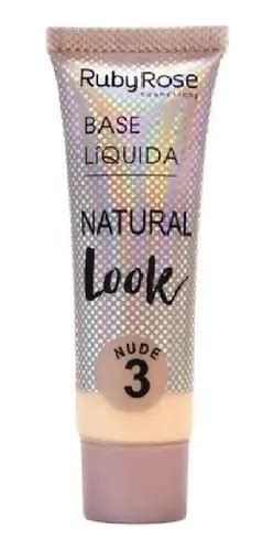 Base Líquida Natural Look Ruby Rose Hb Nude ml MercadoLibre