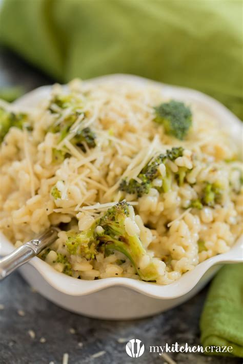 Roasted Broccoli Risotto Is The Perfect Side Dish To Accompany Fish And