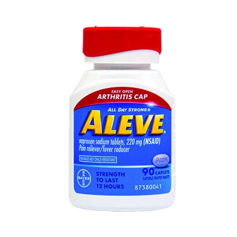 Highmark Wholecare Otc Store Aleve Easy Open Cap Mg Caplets Ct