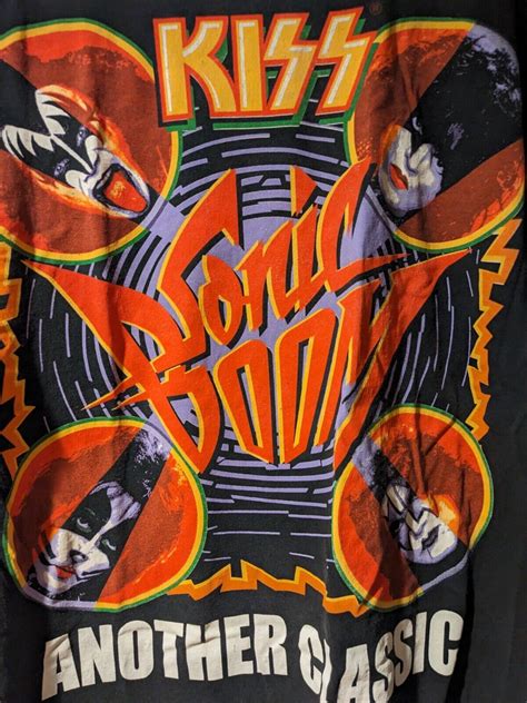 Vintage Kiss Sonic Boom Another Classic Black La Gem