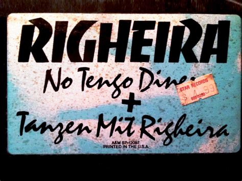 Righeira - No Tengo Dinero / Tanzen Mit Righeira (1983, Vinyl) | Discogs