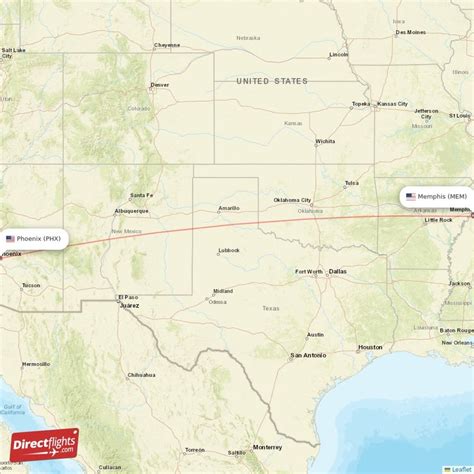 Direct Flights From Phoenix To Memphis Phx To Mem Non Stop