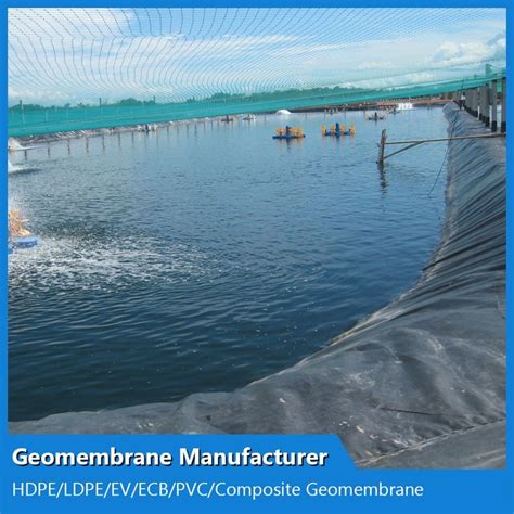 Virgin LDPE LLDPE LDPE LLDPE Geomembrane Dam Liner For Mining Landfill