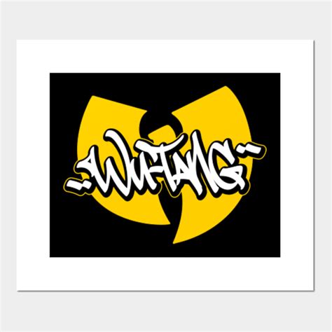 Wu Tang Clan Hip Hop Graffiti Tagging Wutang Clan Posters And